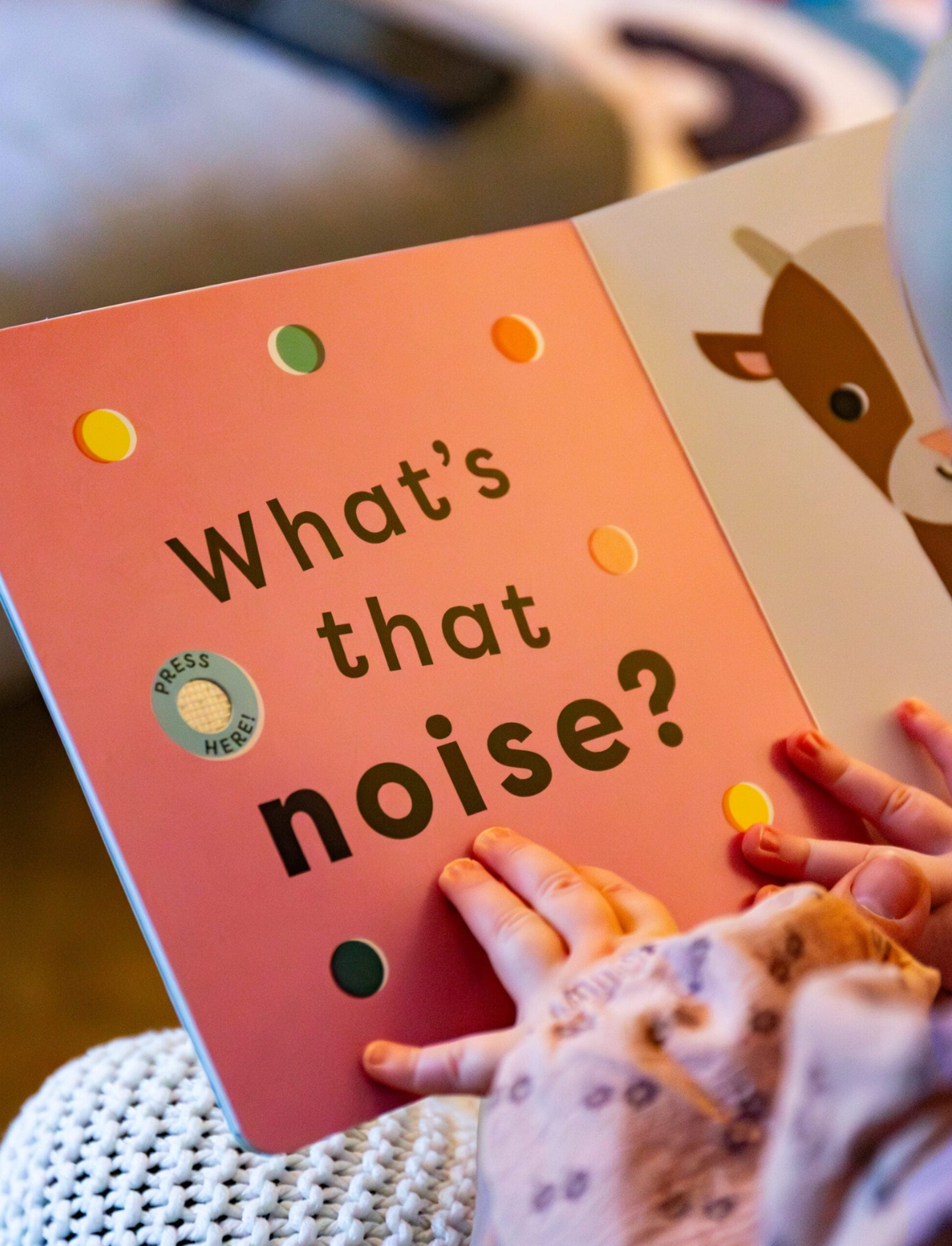 ספר מנגן What's That Noise? Cheep!