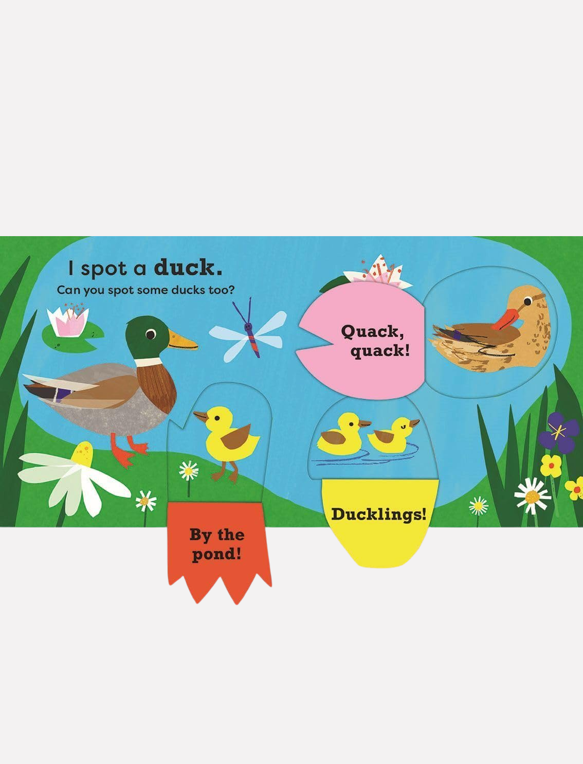 ספר אינטראקטיבי I Spot A Duck