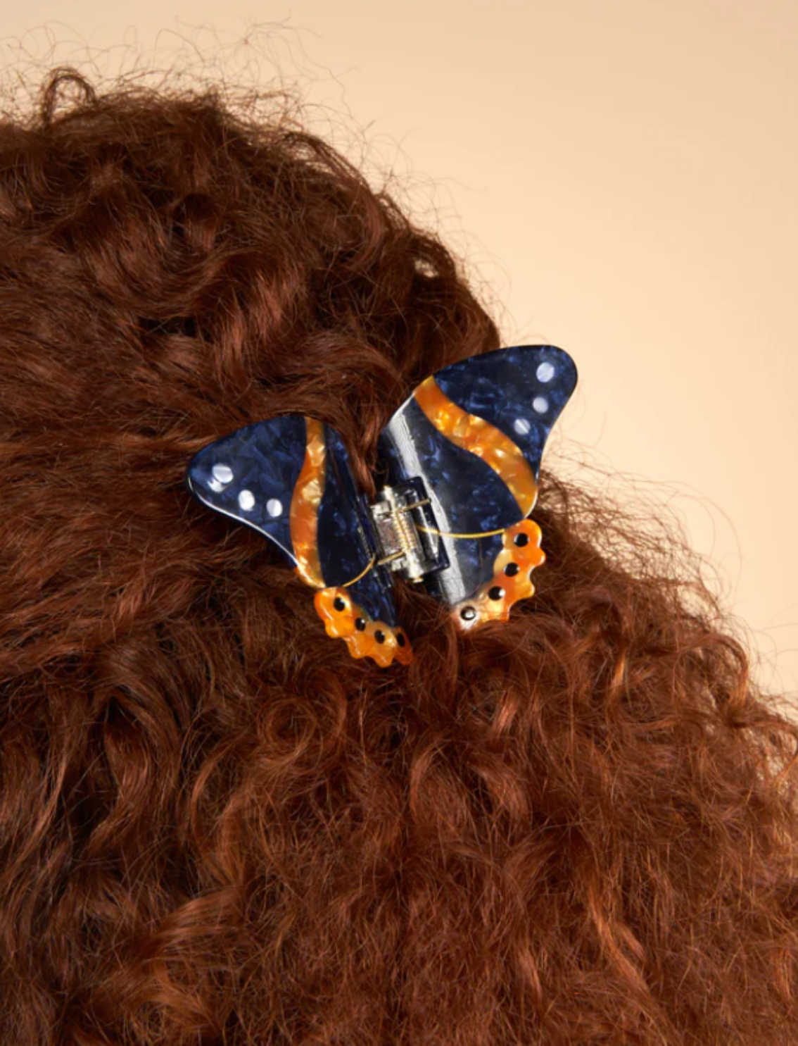 קליפס לשיער Black Butterfly