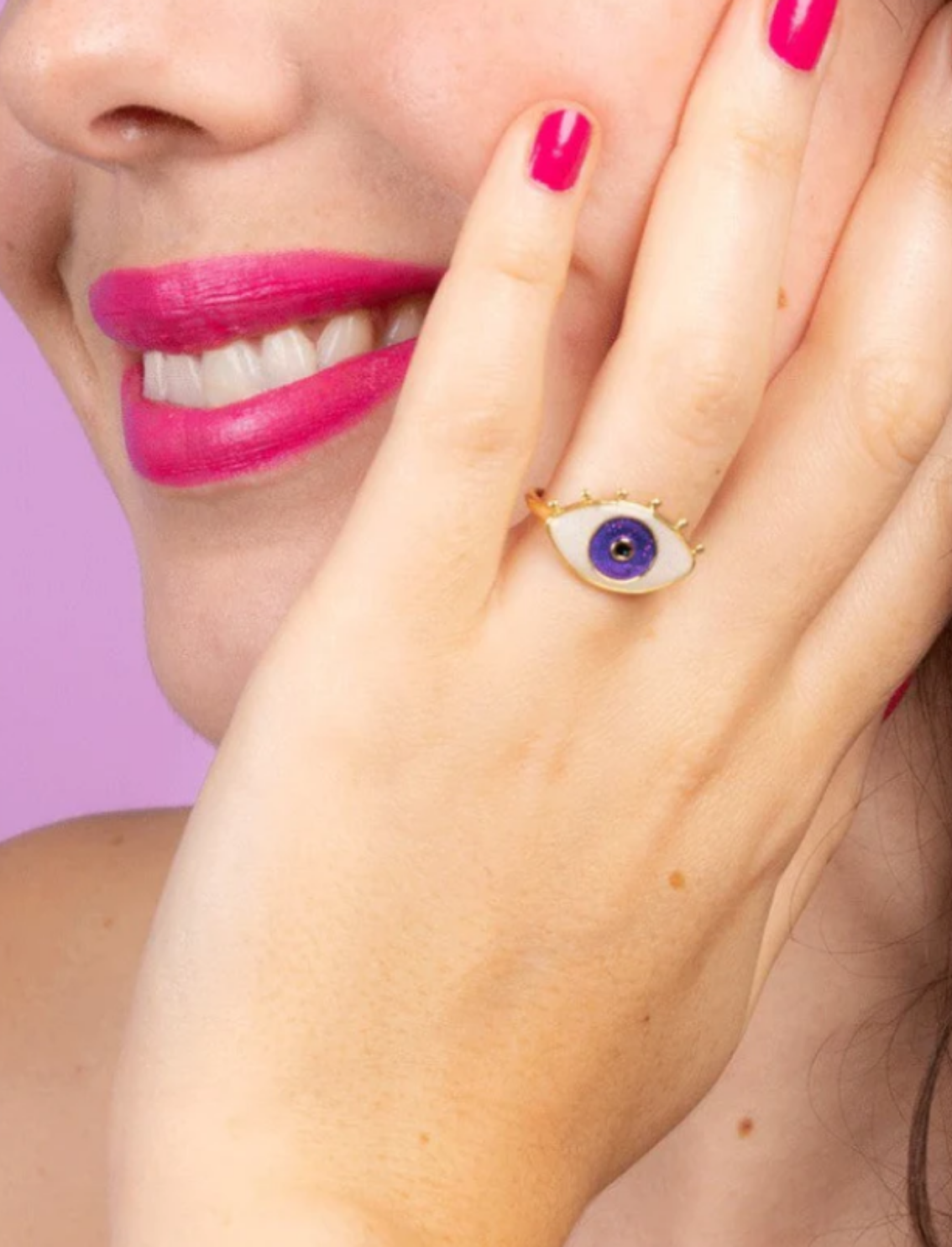 טבעת מצב רוח Blue Eye