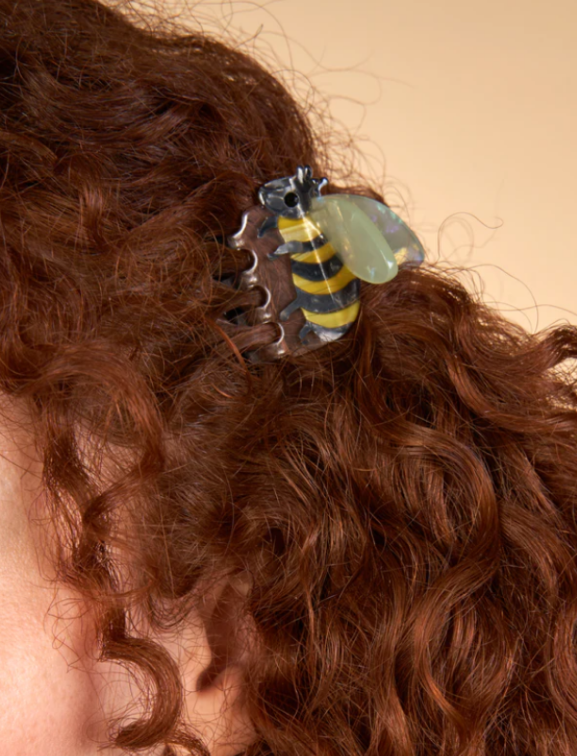 מיני קליפס לשיער Bee