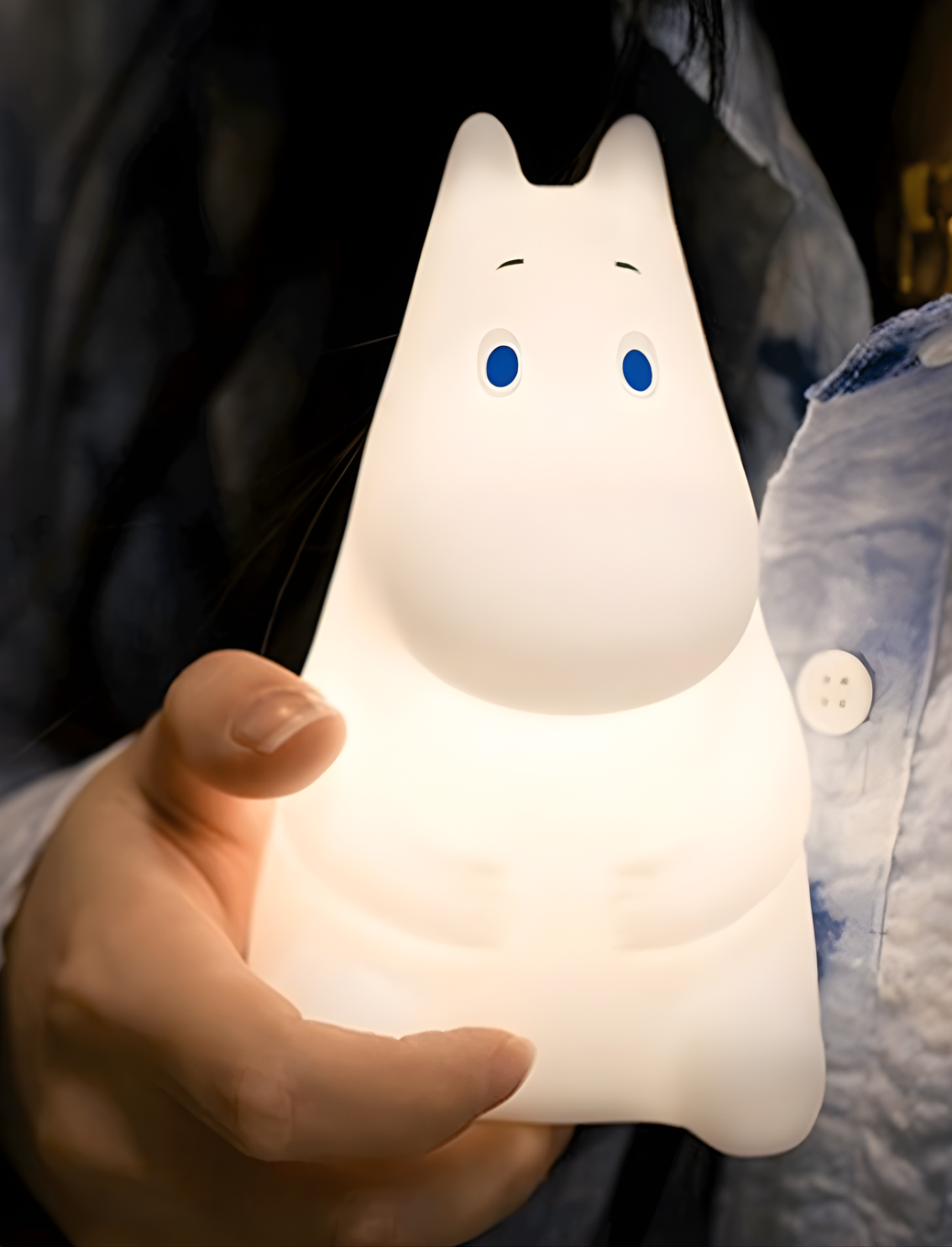 מנורת לילה מסיליקון Moomin