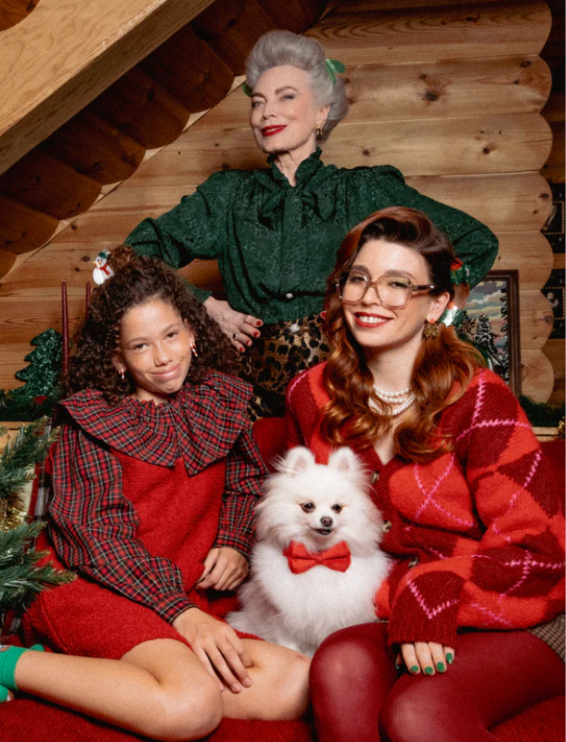 קליפס לשיער Snow Man