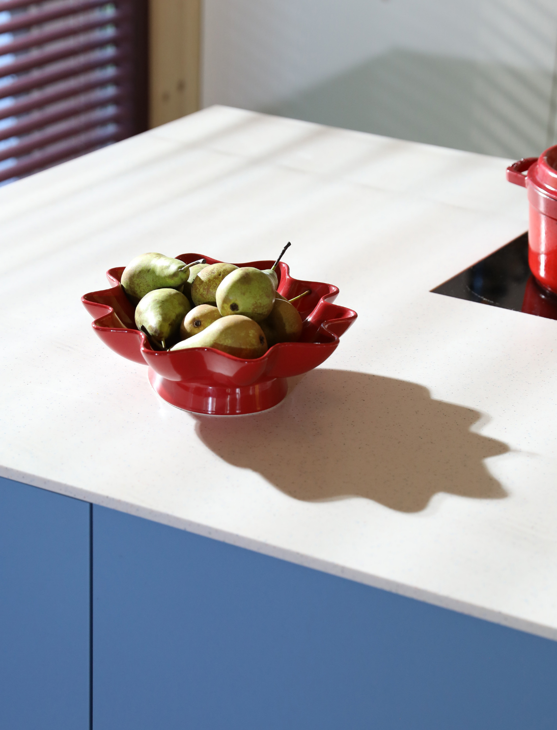 קערה Sun Oval Burgundy