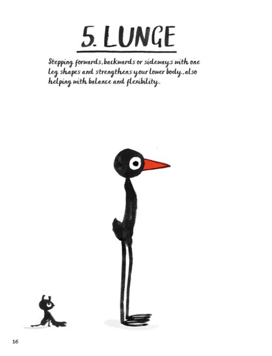 ספר התעמלות How to Be a Fit Bird