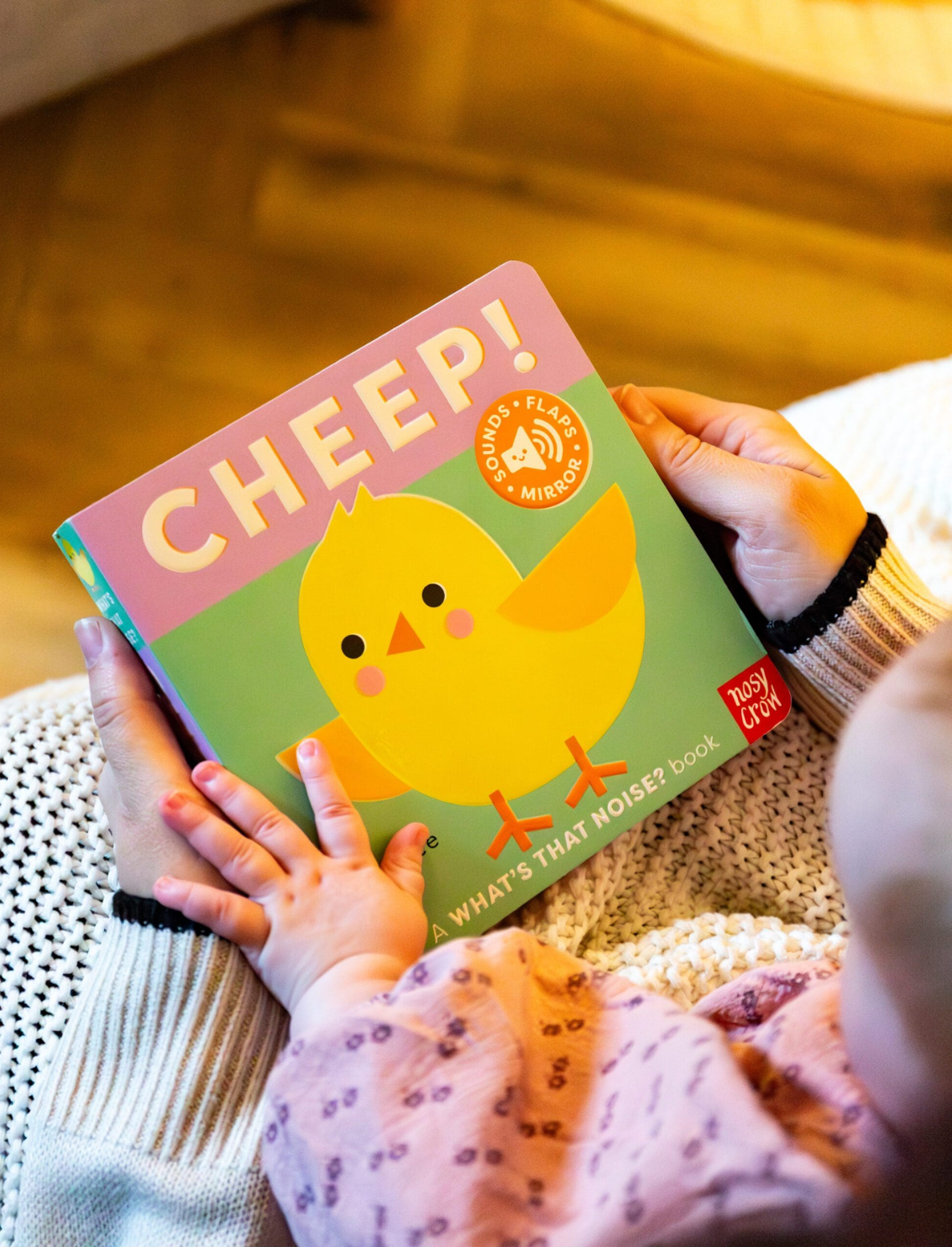 ספר מנגן What's That Noise? Cheep!