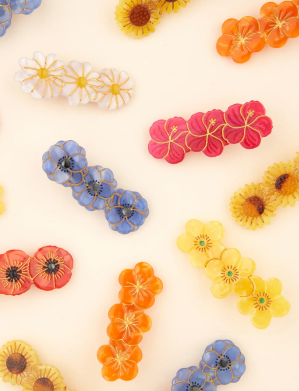 סיכה לשיער Nasturtium