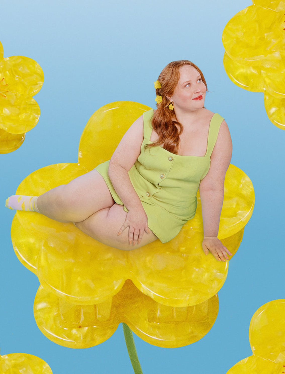 מיני קליפס לשיער Buttercup