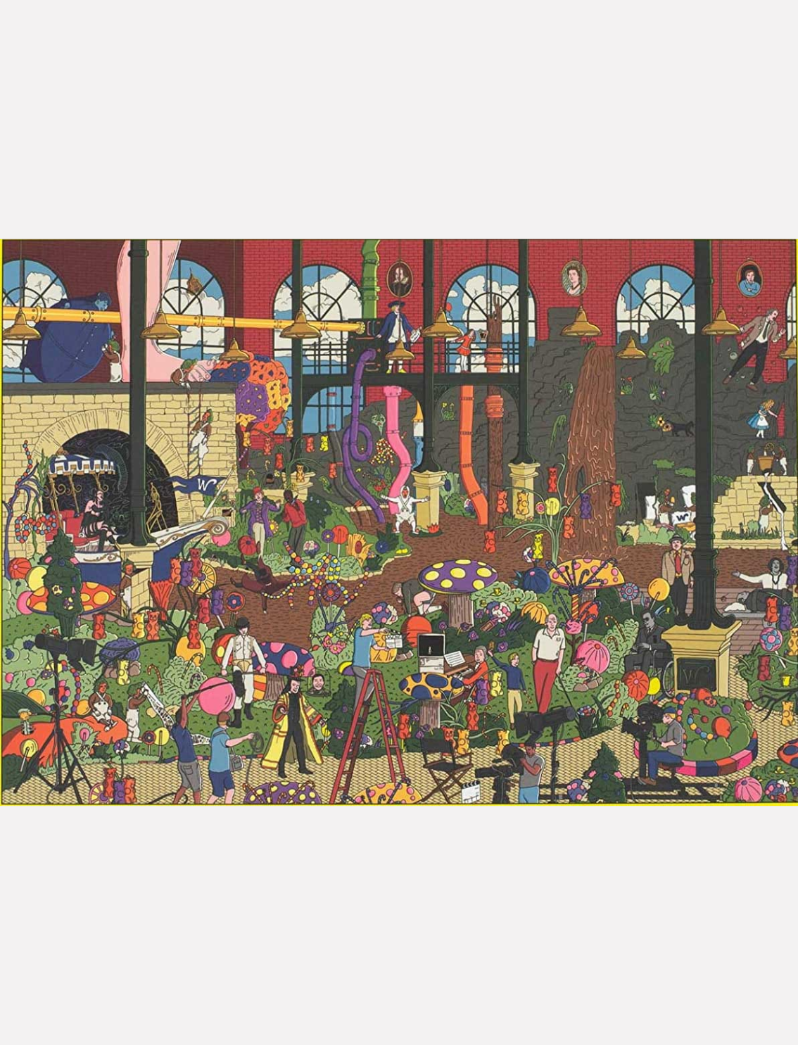 פאזל 1000 חלקים Inside the Chocolate Factory