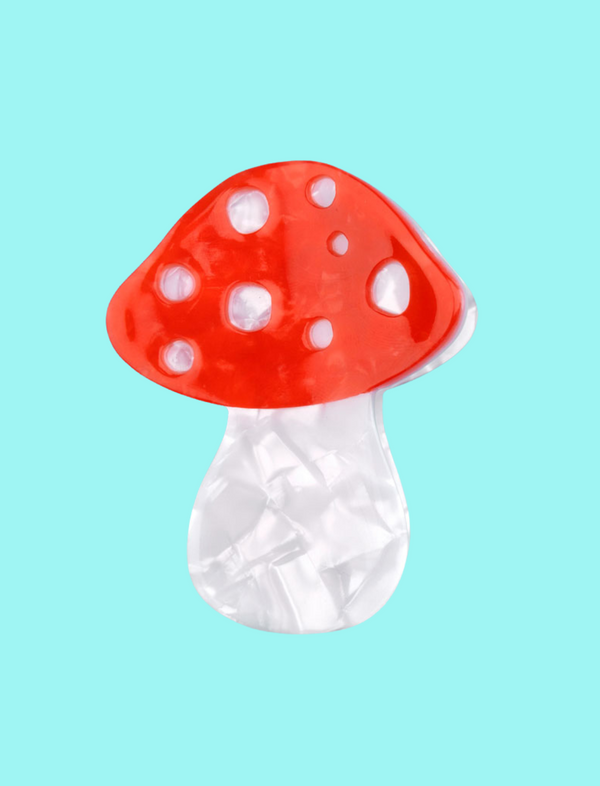 קליפס לשיער Mushroom