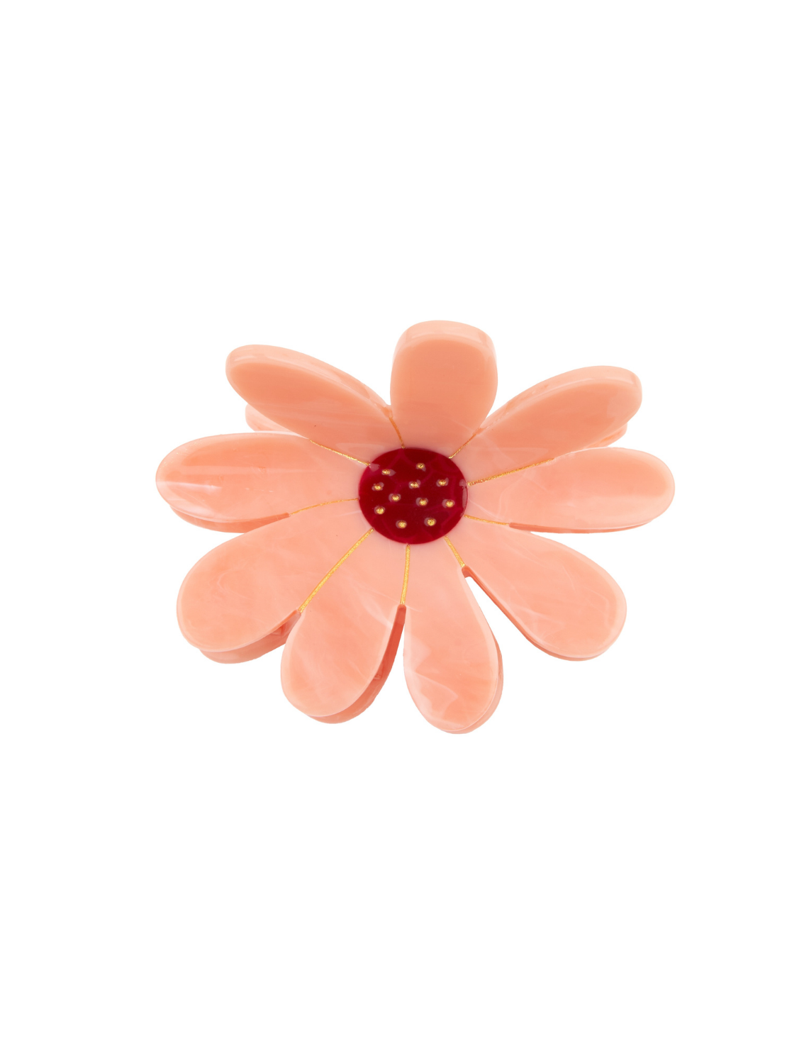 קליפס לשיער Big Pink Flower