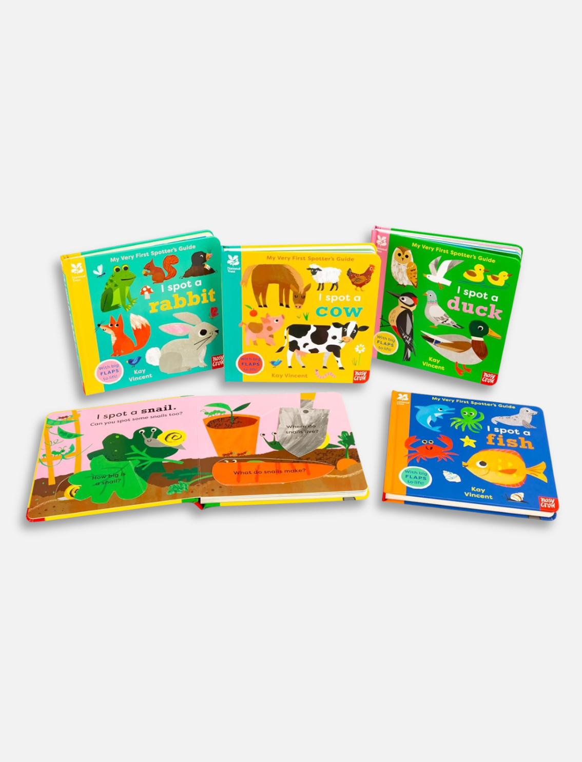 ספר אינטראקטיבי I Spot A Snail