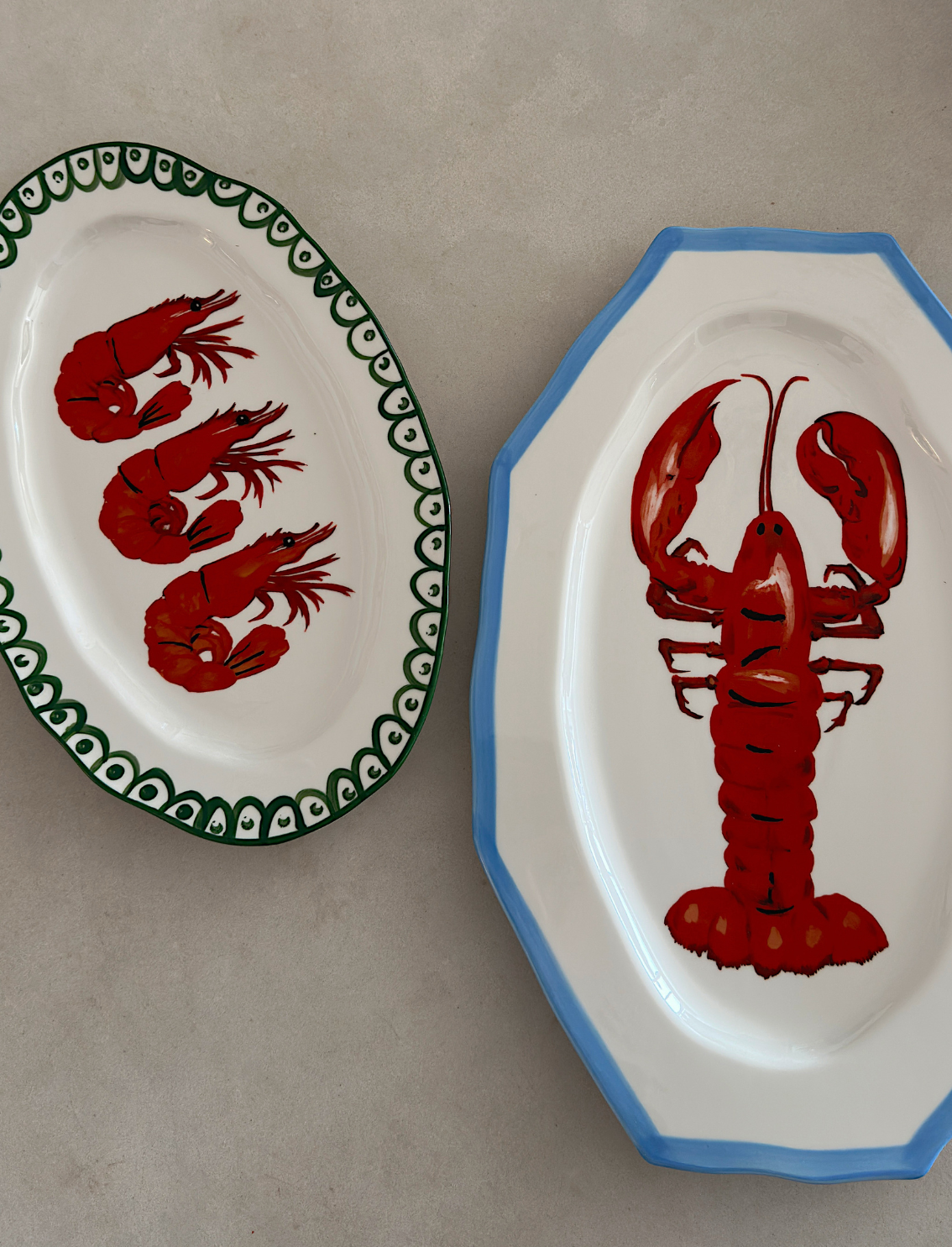 צלחת הגשה Lobster