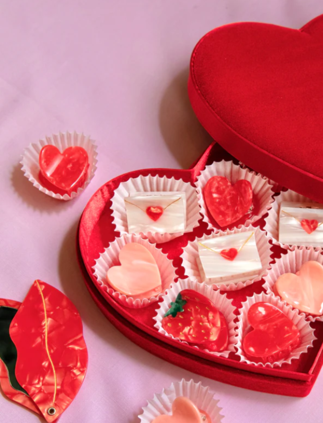 מיני קליפס לשיער Love Letter