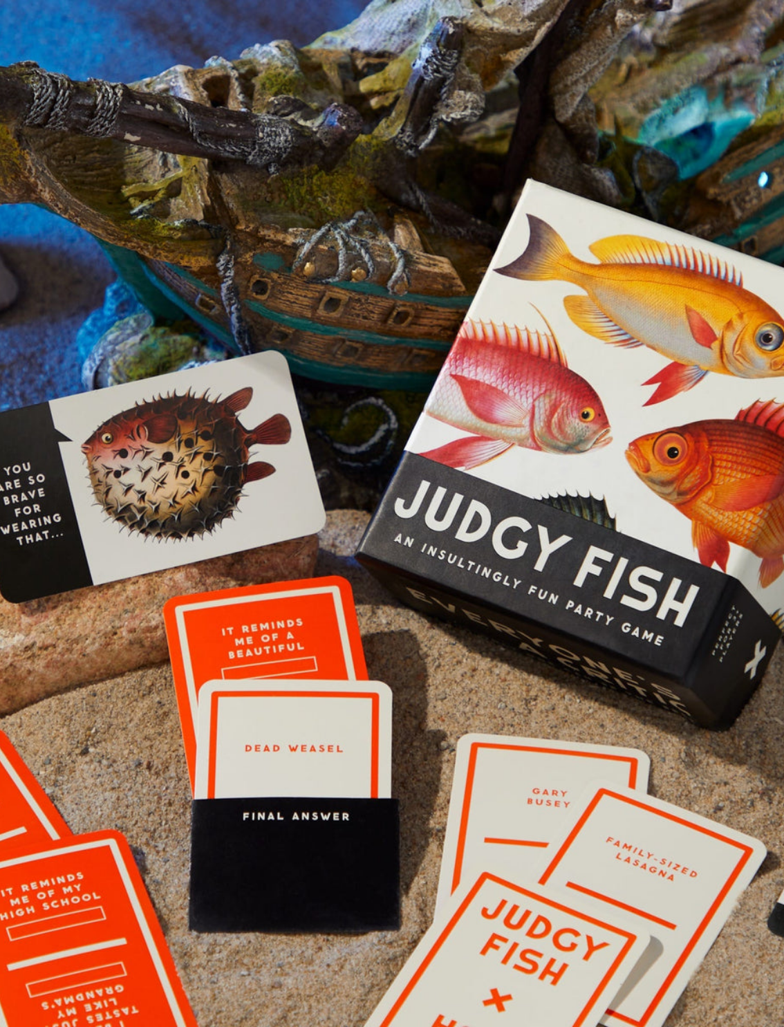 משחק קלפים Judgy Fish