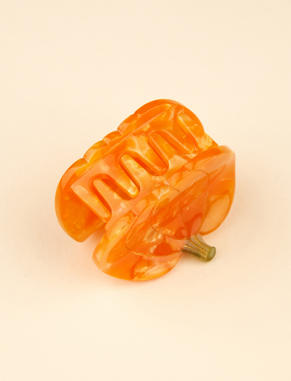 מיני קליפס לשיער Pumpkin