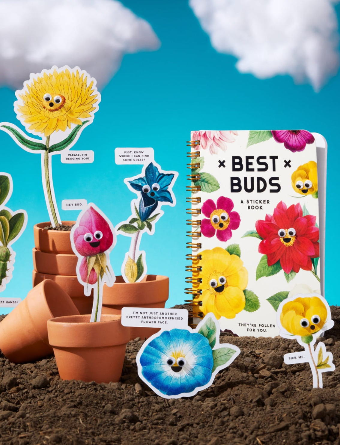 חוברת מדבקות Best Buds