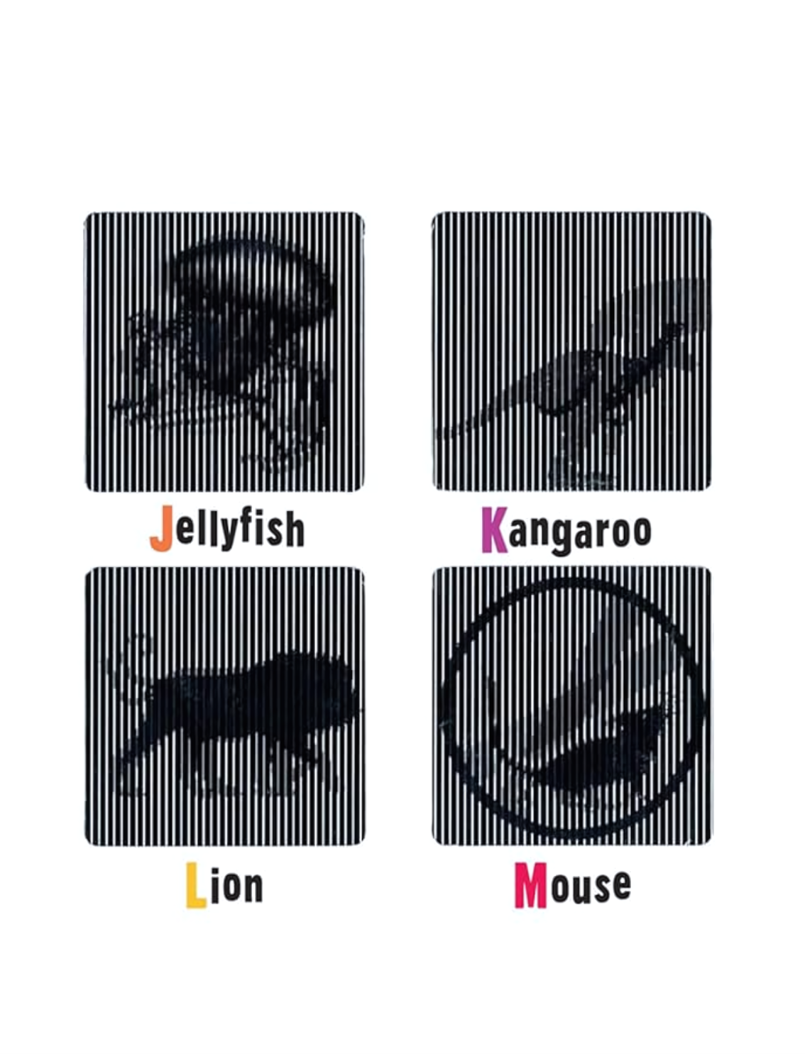 ספר סקנימציה לילדים ABC Animals!