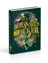 ספר מדבקות: The Botanist's Sticker Anthology
