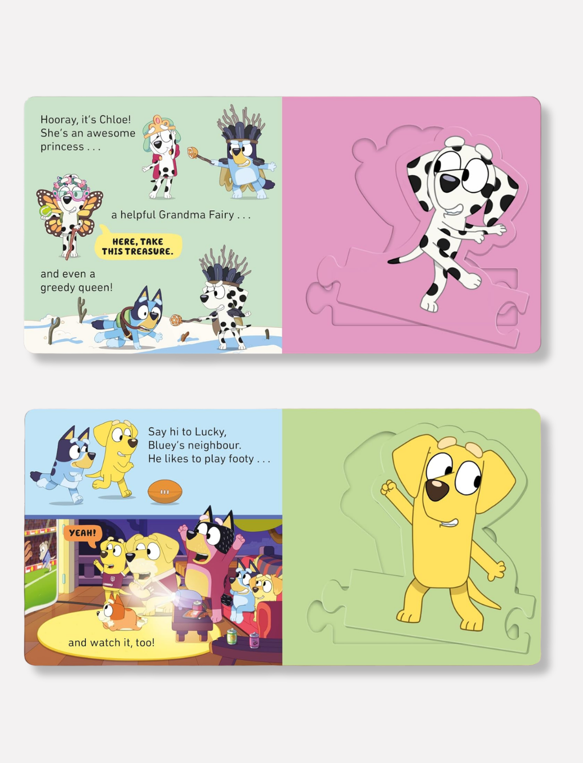 ספר פאזל לפעוטות Bluey's Friends