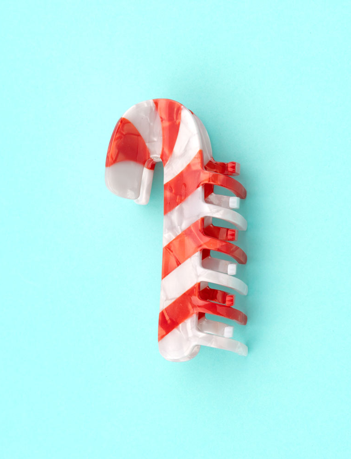 קליפס לשיער Candy Cane