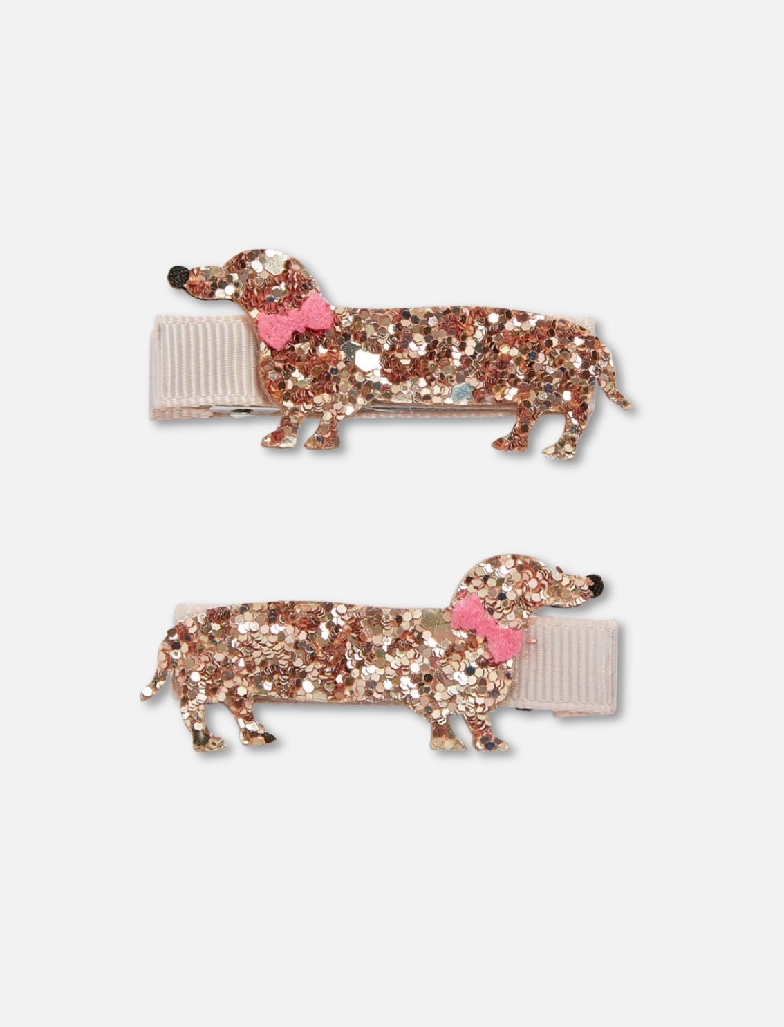 סט סיכות לשיער לילדות Dachshund