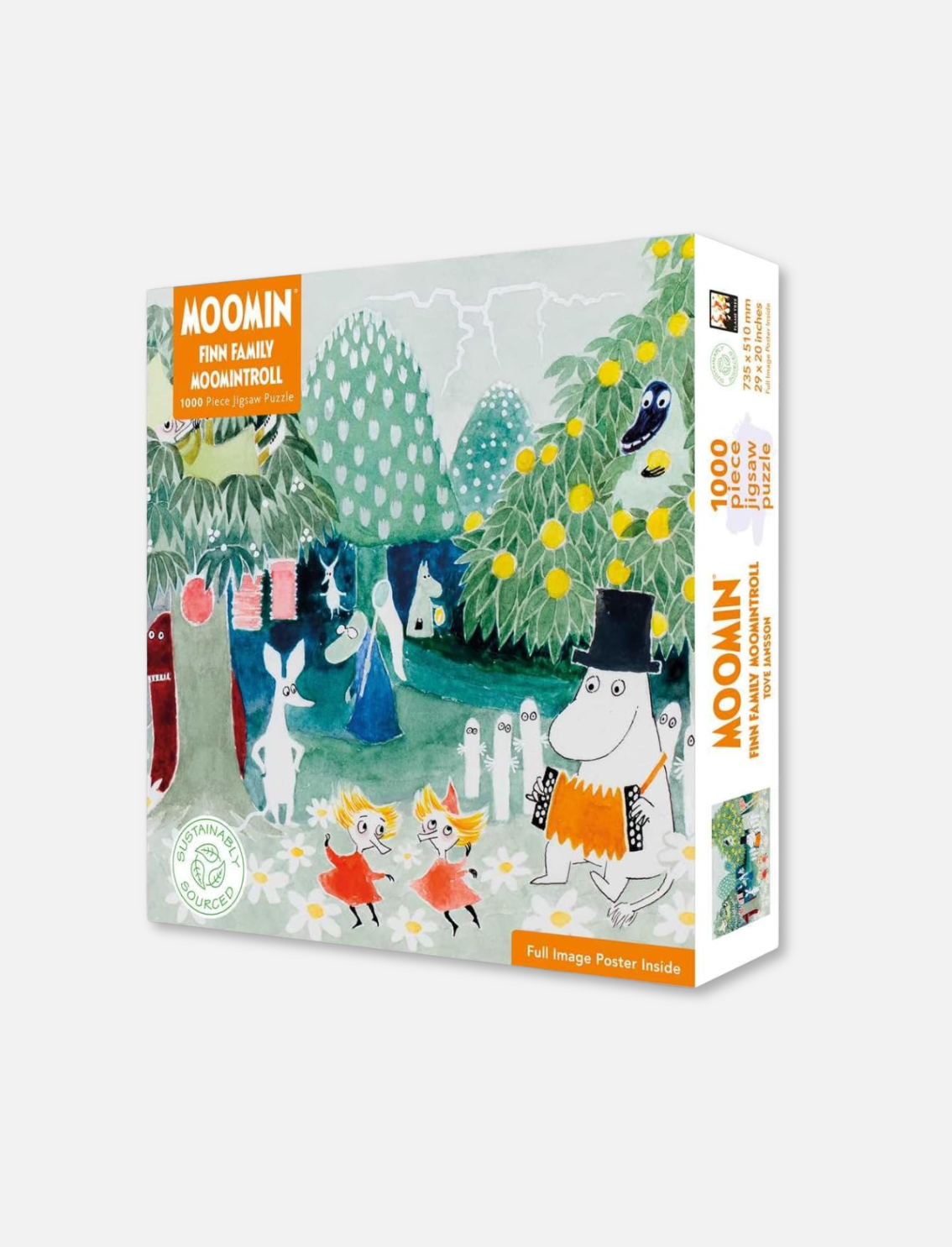 פאזל 1000 חלקים Finn Family Moomintroll