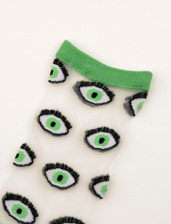 גרביים שקופות Green Eye
