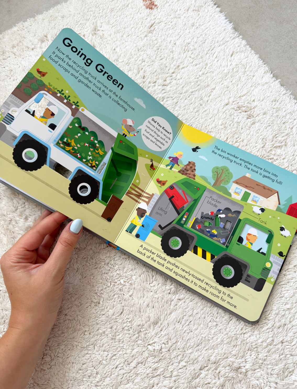 ספר הצצה How It Works: Recycling Truck