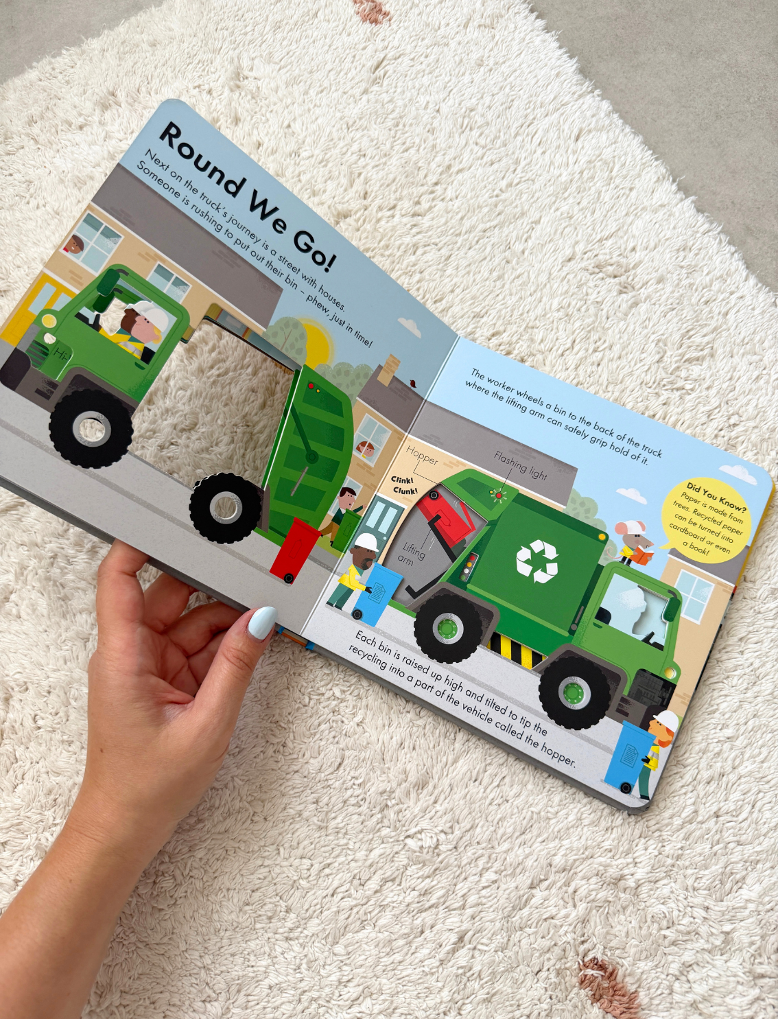 ספר הצצה How It Works: Recycling Truck