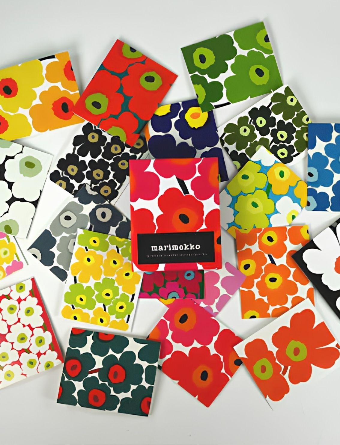 סט כרטיסי ברכה Marimekko Reds