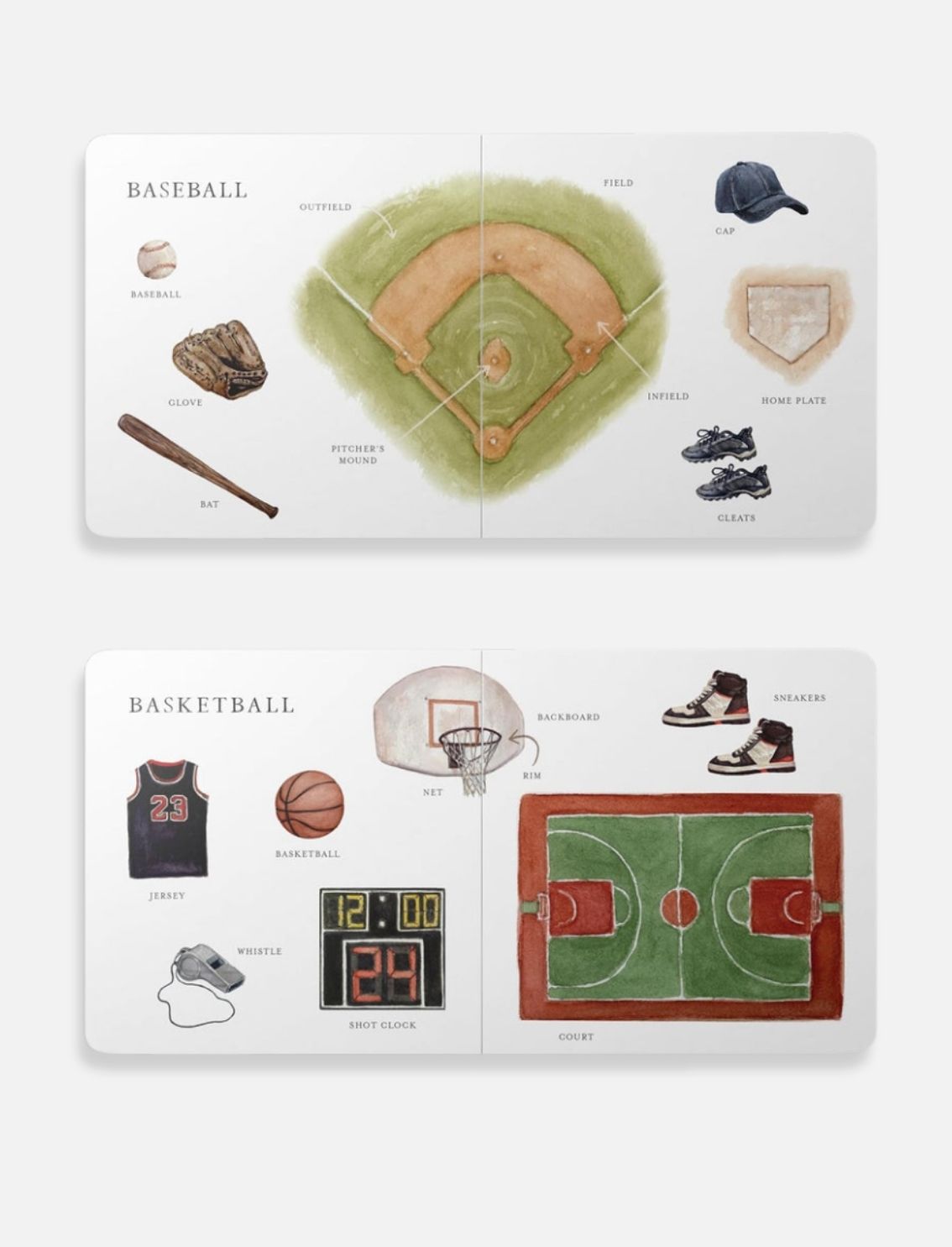 ספר קרטון Our Big Book Of Sports
