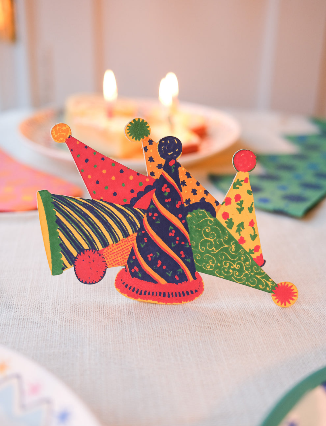 כרטיס ברכה Party Hats