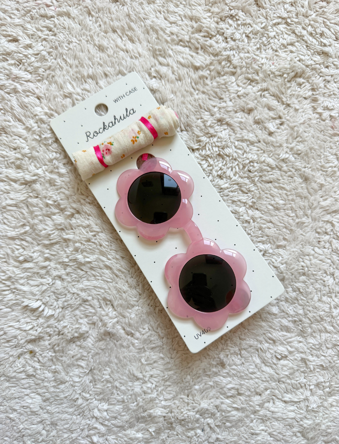 משקפי שמש לילדות Pink Flower