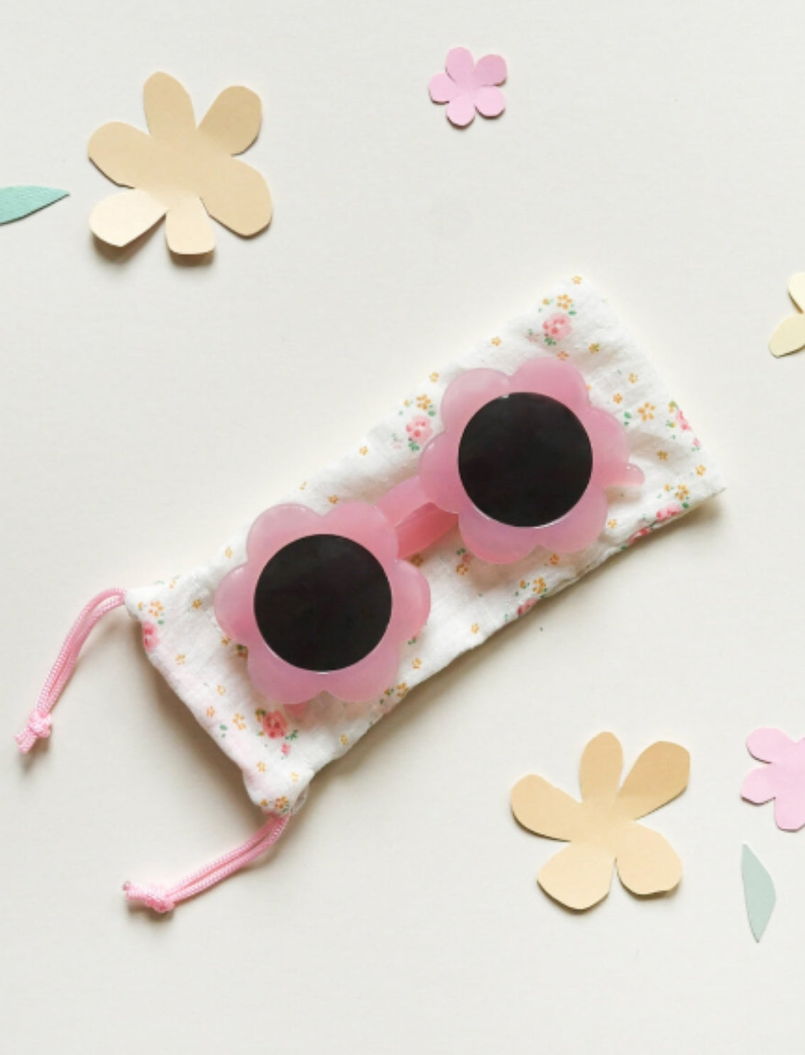 משקפי שמש לילדות Pink Flower