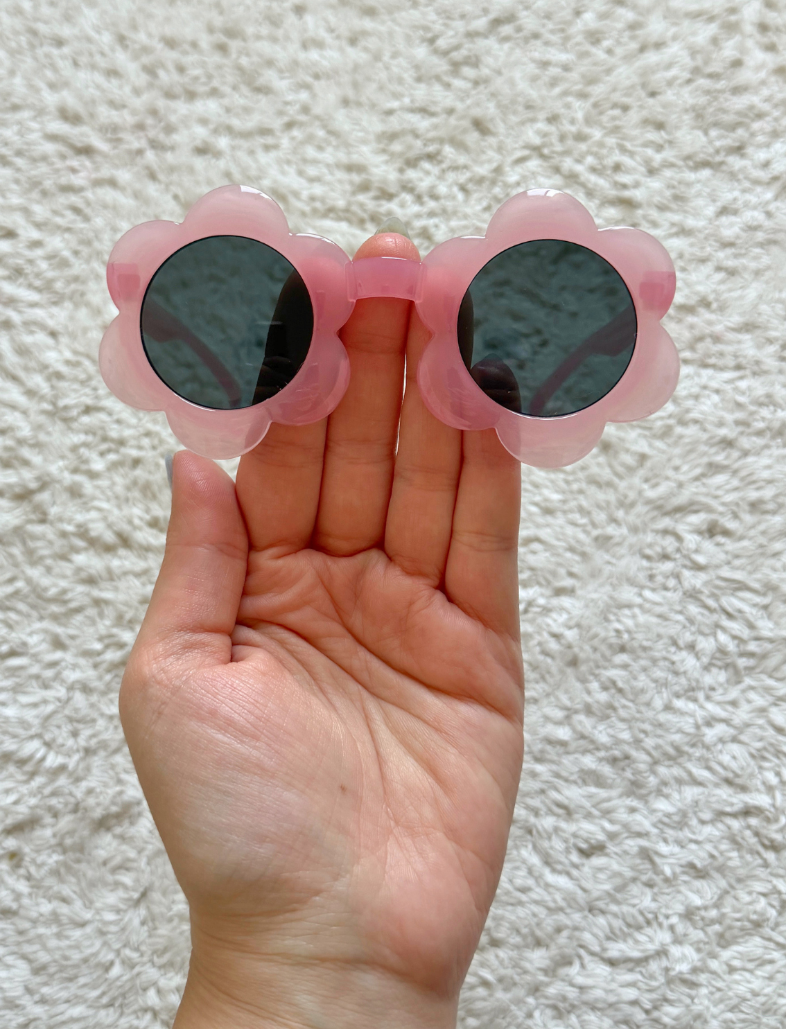 משקפי שמש לילדות Pink Flower