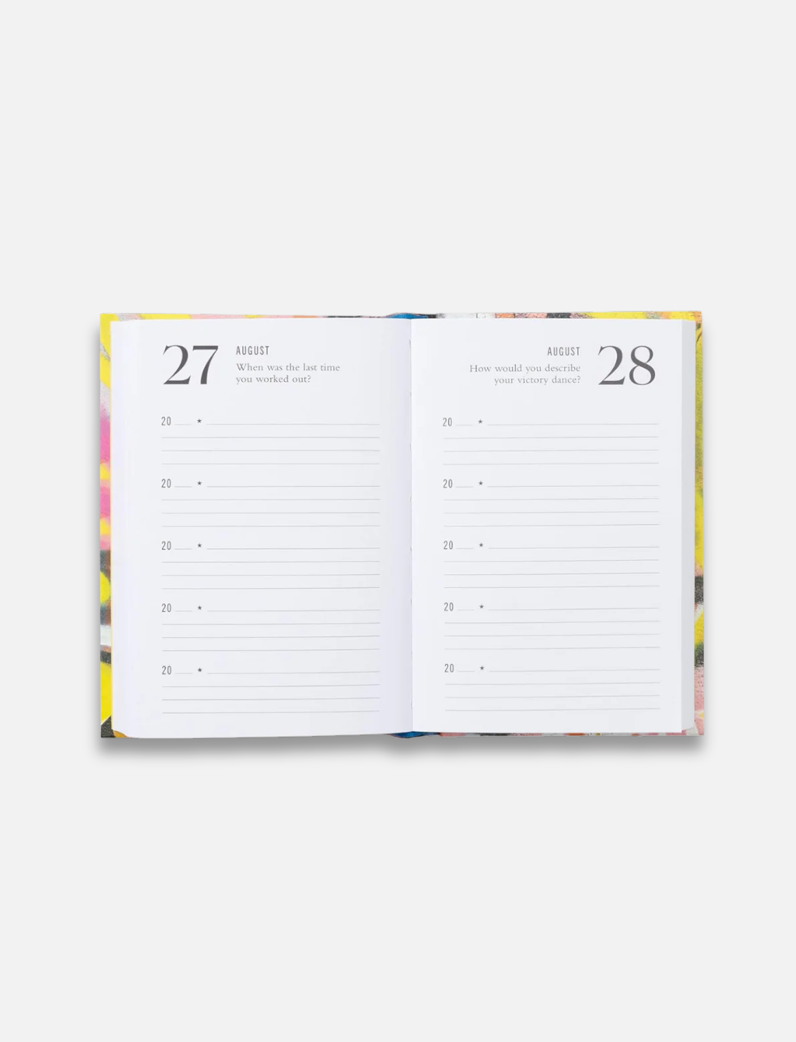 יומן 5 שנים 'Q&A a Day' Graffiti