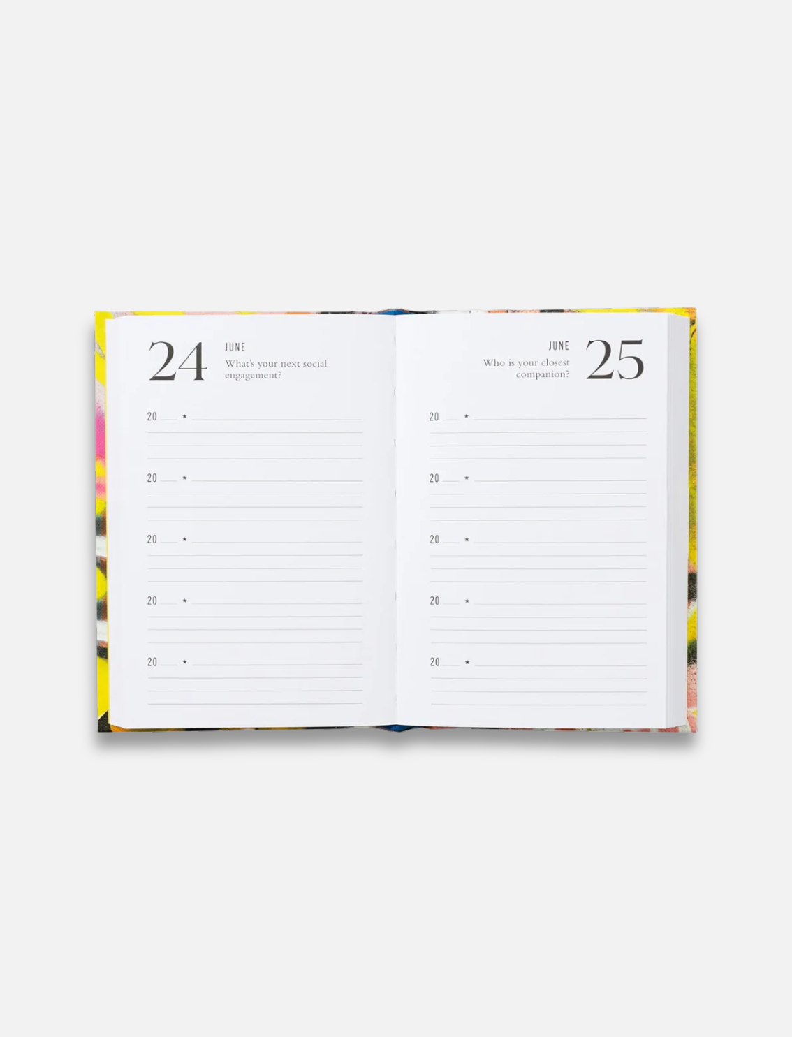 יומן 5 שנים 'Q&A a Day' Graffiti