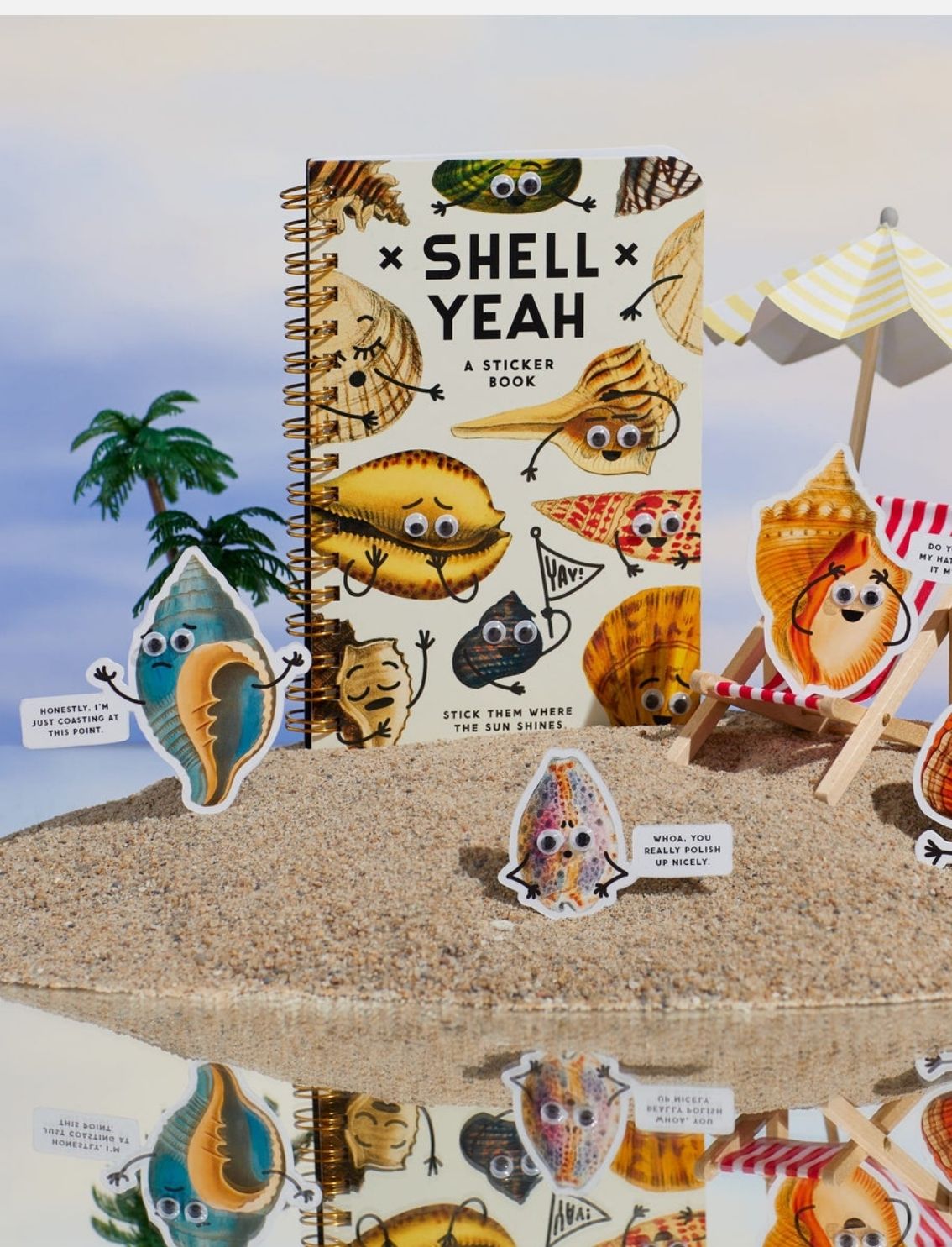 חוברת מדבקות Shell Yeah