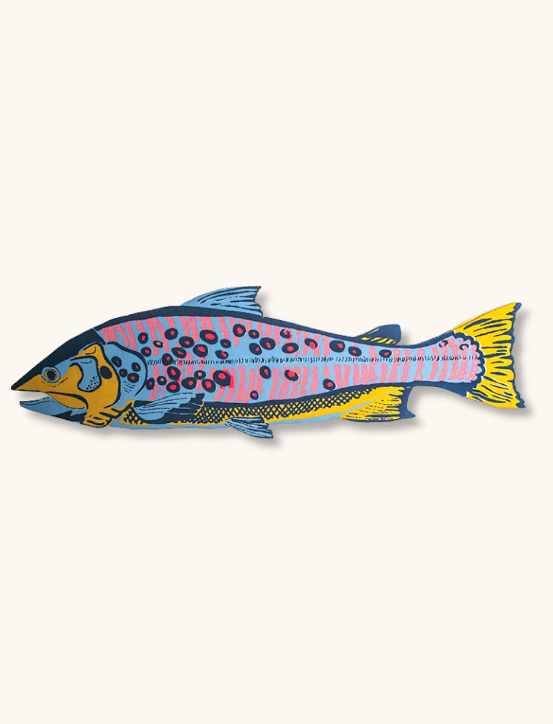 כרטיס ברכה Trout