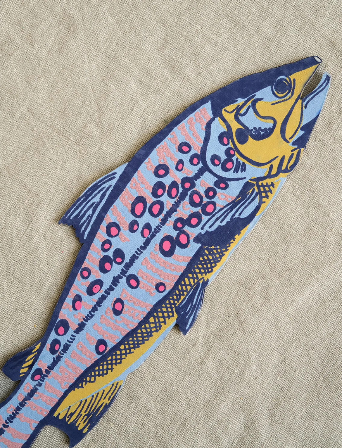 כרטיס ברכה Trout