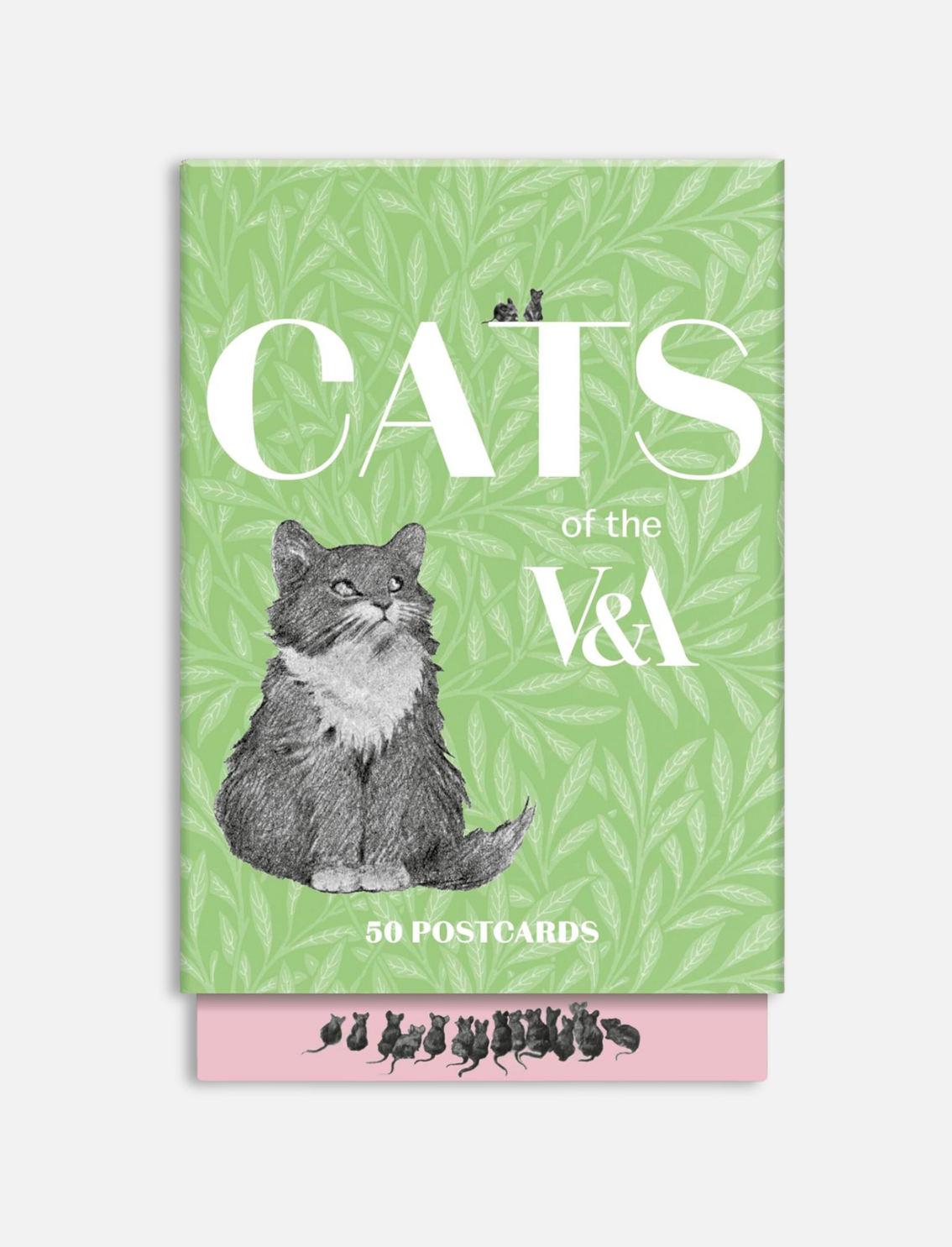 מארז 50 גלויות: Cats of the V&A