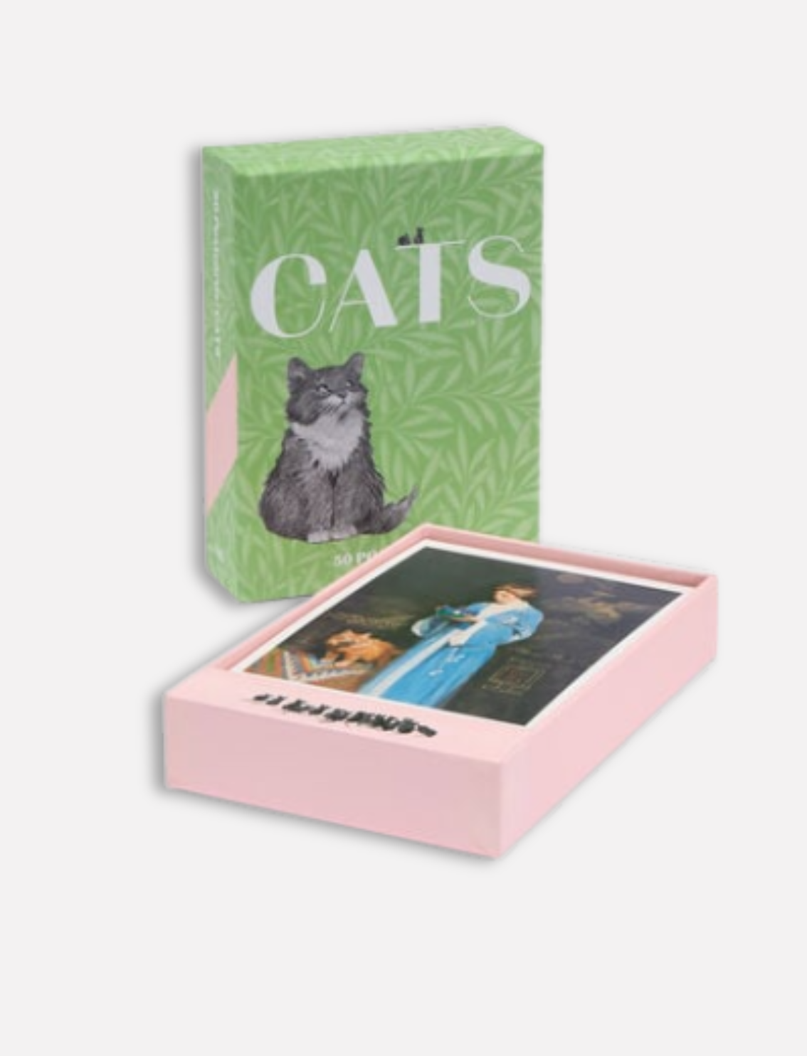 מארז 50 גלויות: Cats of the V&A