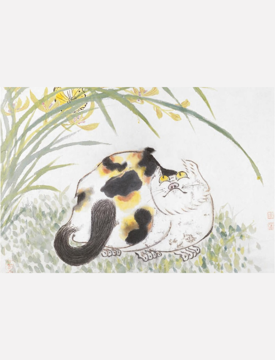 מארז 50 גלויות: Cats of the V&A