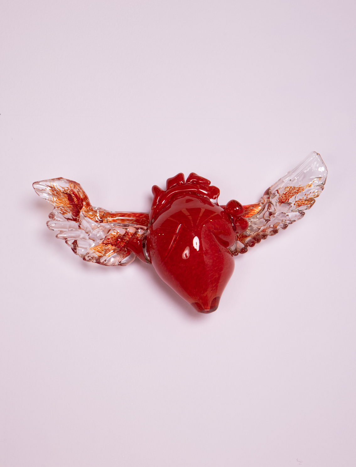 פסל קיר Winged Heart