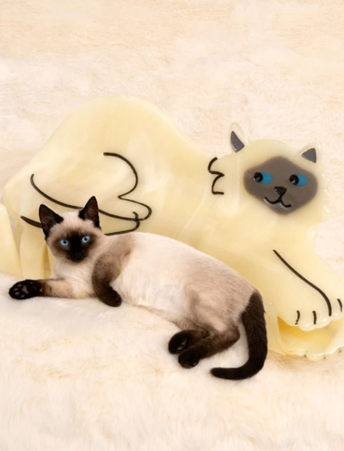 קליפס לשיער Siamese Cat