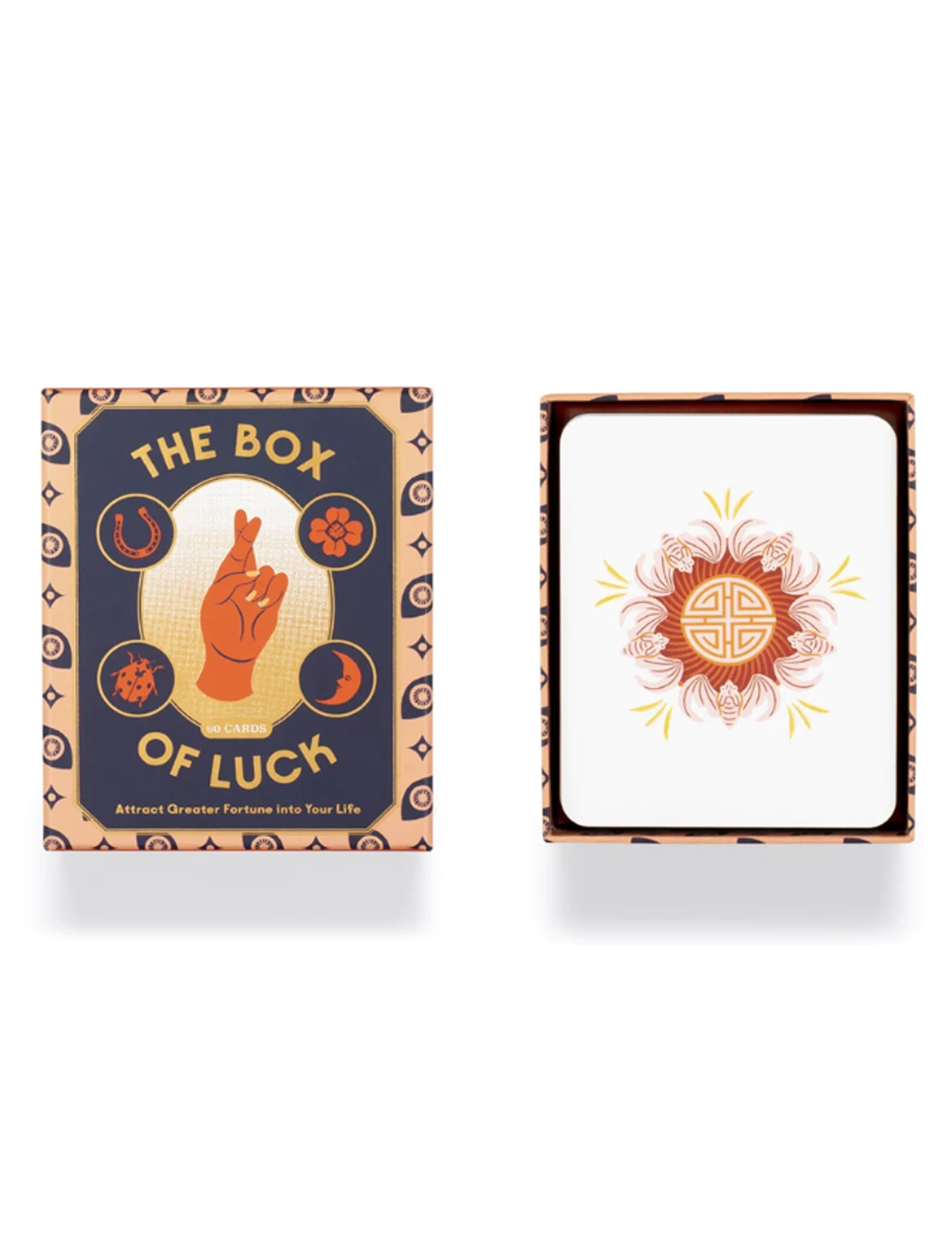 קלפי השראה The Box of Luck: Attract Greater Fortune into Your Life