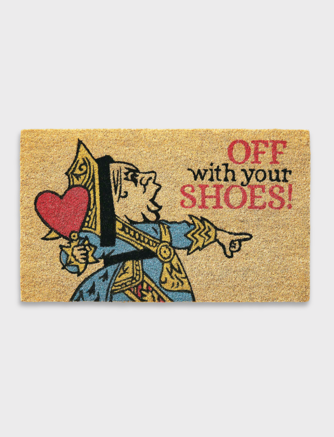 שטיח כניסה Queen of Hearts