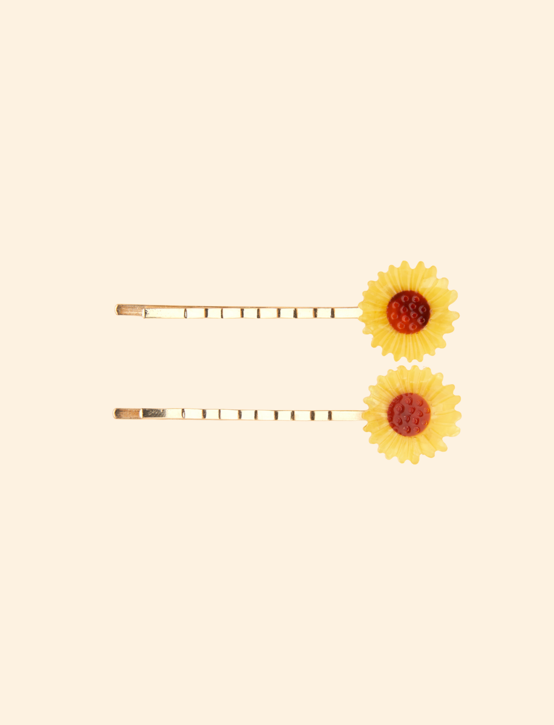 2 סיכות לשיער Sunflowers