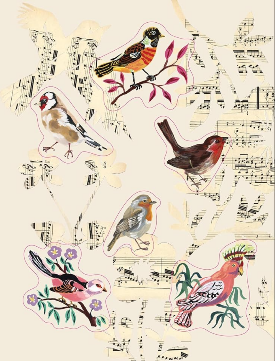 ספר מדבקות מאוירות Nathalie Lété